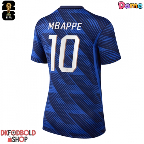 Frankrig Kylian Mbappe #10 Hjemmebanetrøje Dame VM 2026 Kort ærmer